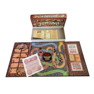 1995 Original Jumanji Action Board Game Complete